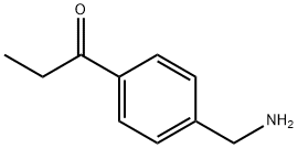 1-(4-(Aminomethyl)phenyl)propan-1-one 구조식 이미지