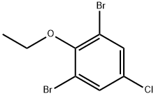 Benzene, 1,3-dibromo-5-chloro-2-ethoxy- Structure