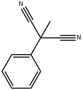 Propanedinitrile, 2-methyl-2-phenyl- 구조식 이미지