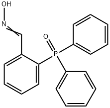 Benzaldehyde, 2-(diphenylphosphinyl)-, oxime Structure