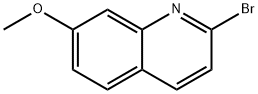 2-bromo-7-methoxyquinoline Structure