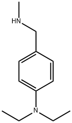 Benzenemethanamine, 4-(diethylamino)-N-methyl- Structure