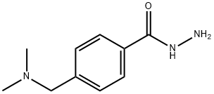 Benzoic acid, 4-[(dimethylamino)methyl]-, hydrazide Structure