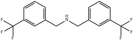 Benzenemethanamine, 3-(trifluoromethyl)-N-[[3-(trifluoromethyl)phenyl]methyl]- Structure