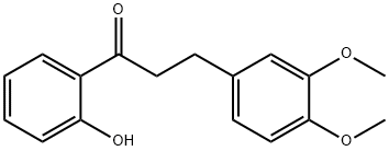 3-(3,4-Dimethoxyphenyl)-1-(2-hydroxyphenyl)propan-1-one Structure