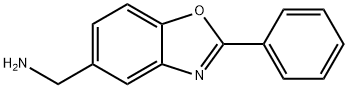 5-Benzoxazolemethanamine, 2-phenyl- Structure