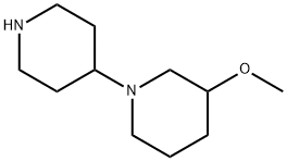 1,4'-Bipiperidine, 3-methoxy- Structure