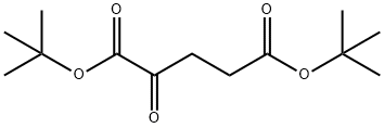 Pentanedioic acid, 2-oxo-, 1,5-bis(1,1-dimethylethyl) ester 구조식 이미지
