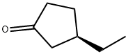 Cyclopentanone, 3-ethyl-, (3R)- 구조식 이미지