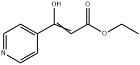 2-Propenoic acid, 3-hydroxy-3-(4-pyridinyl)-, ethyl ester 구조식 이미지