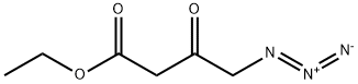 Butanoic acid, 4-azido-3-oxo-, ethyl ester 구조식 이미지