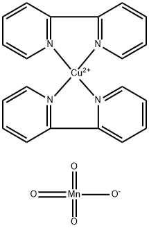 Bis(2,2′-bipyridyl)copper(II)  Permanganate Structure