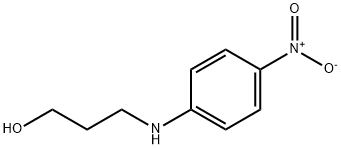 1-Propanol, 3-[(4-nitrophenyl)amino]- Structure