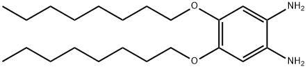 1,2-Benzenediamine, 4,5-bis(octyloxy)- Structure
