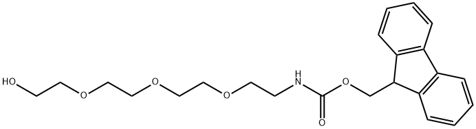 Fmoc-NH-PEG4-alcohol Structure