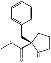 L-Proline, 2-(phenylmethyl)-, methyl ester Structure