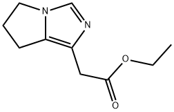 5H-Pyrrolo[1,2-c]imidazole-1-acetic acid, 6,7-dihydro-, ethyl ester Structure