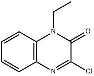 2(1H)-Quinoxalinone, 3-chloro-1-ethyl- Structure