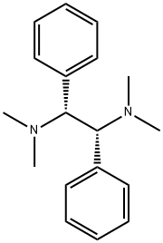 1,2-Ethanediamine, N1,N1,N2,N2-tetramethyl-1,2-diphenyl-, (1R,2R)- Structure