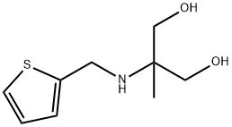 1,3-Propanediol, 2-methyl-2-[(2-thienylmethyl)amino]- Structure