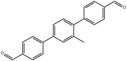 2'-methyl-[1,1':4',1''-terphenyl]-4,4''-dicarbaldehyde Structure