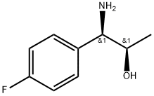 (1R,2R)-1-AMINO-1-(4-FLUOROPHENYL)PROPAN-2-OL Structure