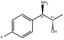 (1R,2S)-1-AMINO-1-(4-FLUOROPHENYL)PROPAN-2-OL Structure