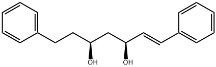 (3S,5S,E)-1,7-Diphenylhept-1-ene-3,5-diol 구조식 이미지