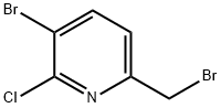 3-Bromo-6-bromomethyl-2-chloro-pyridine Structure