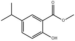 Benzoic acid, 2-hydroxy-5-(1-methylethyl)-, methyl ester Structure