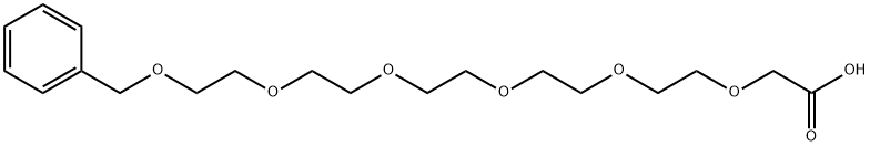 BnO-PEG5-CH2COOH Structure