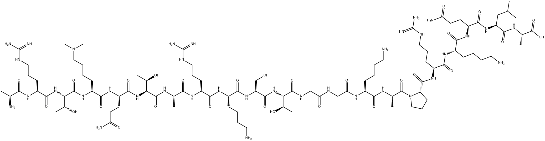 (Lys(Me)24)-Histone H3 (1-21) 구조식 이미지