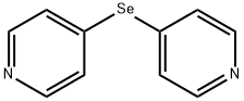 Pyridine, 4,4'-selenobis- Structure