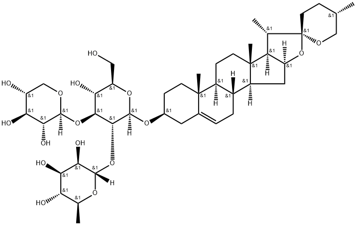 LiriopeMuscaribaily사포닌C 구조식 이미지