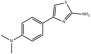 2-Thiazolamine, 4-[4-(dimethylamino)phenyl]- Structure