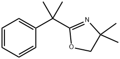 4,4-dimethyl-2-(2-phenylpropan-2-yl)oxazo‐ line Structure