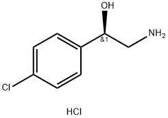 (1R)-2-amino-1-(4-chlorophenyl)ethan-1-ol hydrochloride Structure