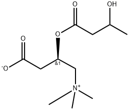 3-Hydroxybutyroyl carnitine Structure