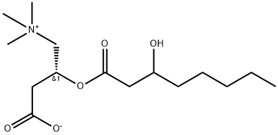 3-Hydroxyoctanoyl carnitine Structure