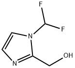 1H-Imidazole-2-methanol, 1-(difluoromethyl)- Structure