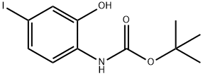 Carbamic acid, N-(2-hydroxy-4-iodophenyl)-, 1,1-dimethylethyl ester 구조식 이미지