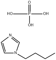 1H-Imidazole, 1-butyl-, phosphate (1:1) Structure