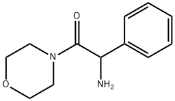 Ethanone, 2-amino-1-(4-morpholinyl)-2-phenyl- Structure