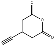 2H-Pyran-2,6(3H)-dione, 4-ethynyldihydro- Structure