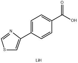 4-thiazol-4-yl-benzoic acid Structure