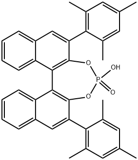 S-4-oxide-4-hydroxy-2,6-bis(2,4,6-triMethylphenyl)-Dinaphtho[2,1-d:1',2'-f][1,3,2]dioxaphosphepin 구조식 이미지