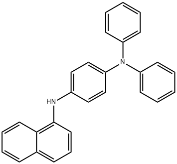 1,4-BenzenediaMine,N4-1-naphthalenyl-N1,N1-diphenyl 구조식 이미지