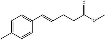 4-Pentenoic acid, 5-(4-methylphenyl)-, methyl ester, (4E)- Structure