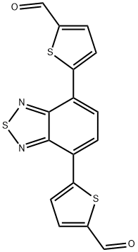 5,5'-(2,1,3-Benzothiadiazole-4,7-diyl)di(2-thiophenecarbaldehyde) 구조식 이미지