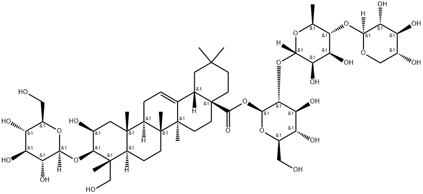 Polygalasaponin F Structure